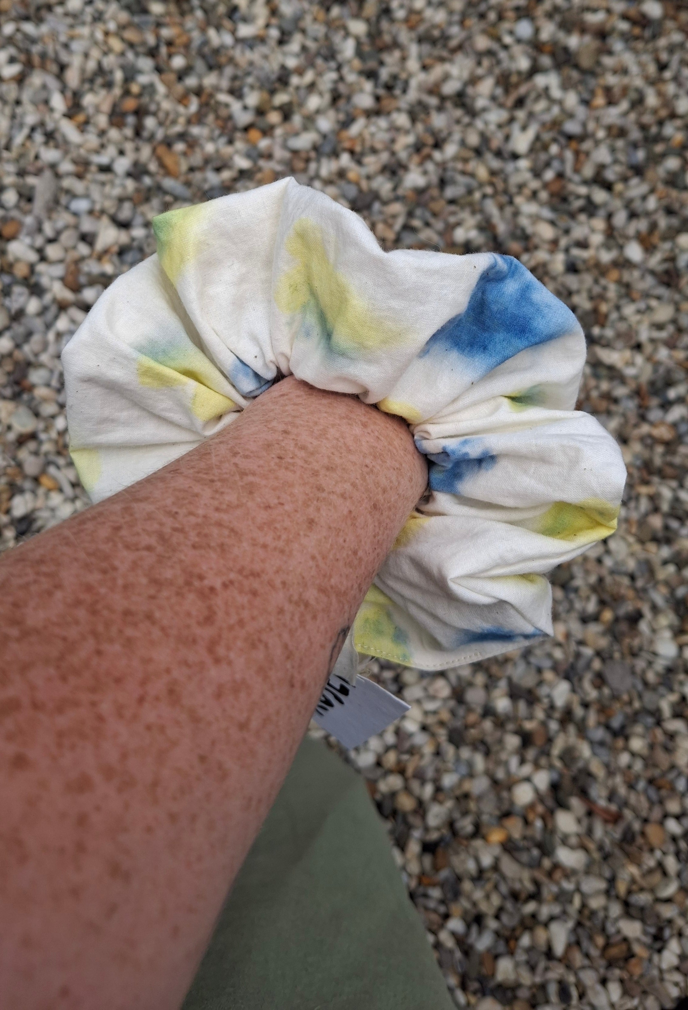 Naturally Dyed Scrunchie - Viola
