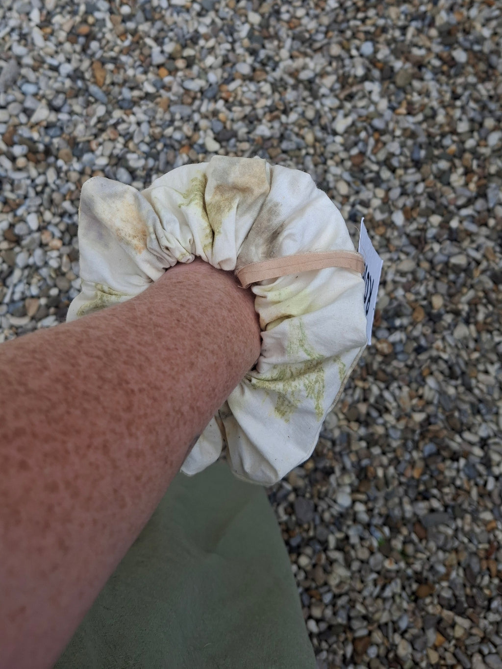 Naturally Dyed Scrunchie - Cosmos