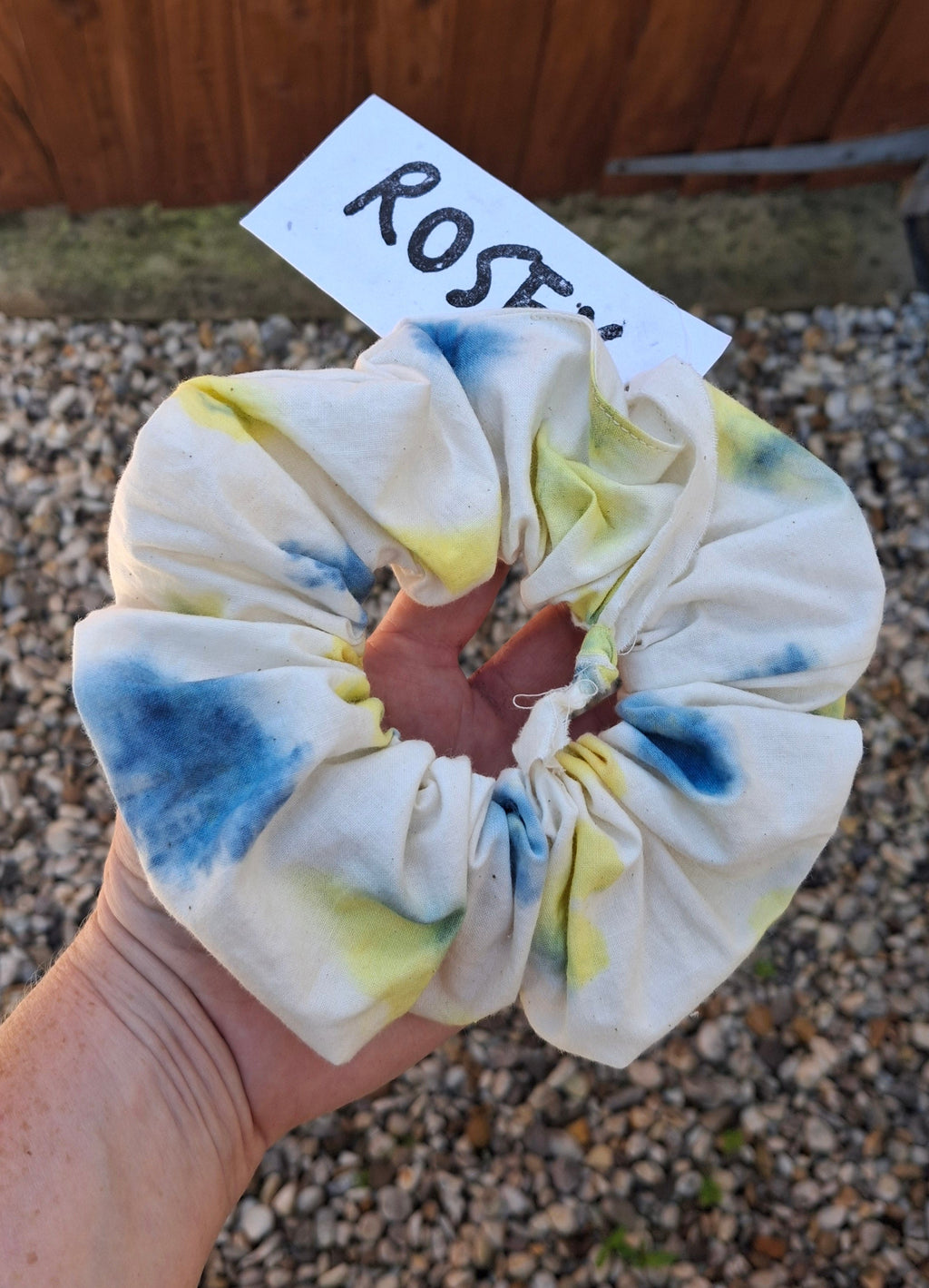Naturally Dyed Scrunchie - Viola