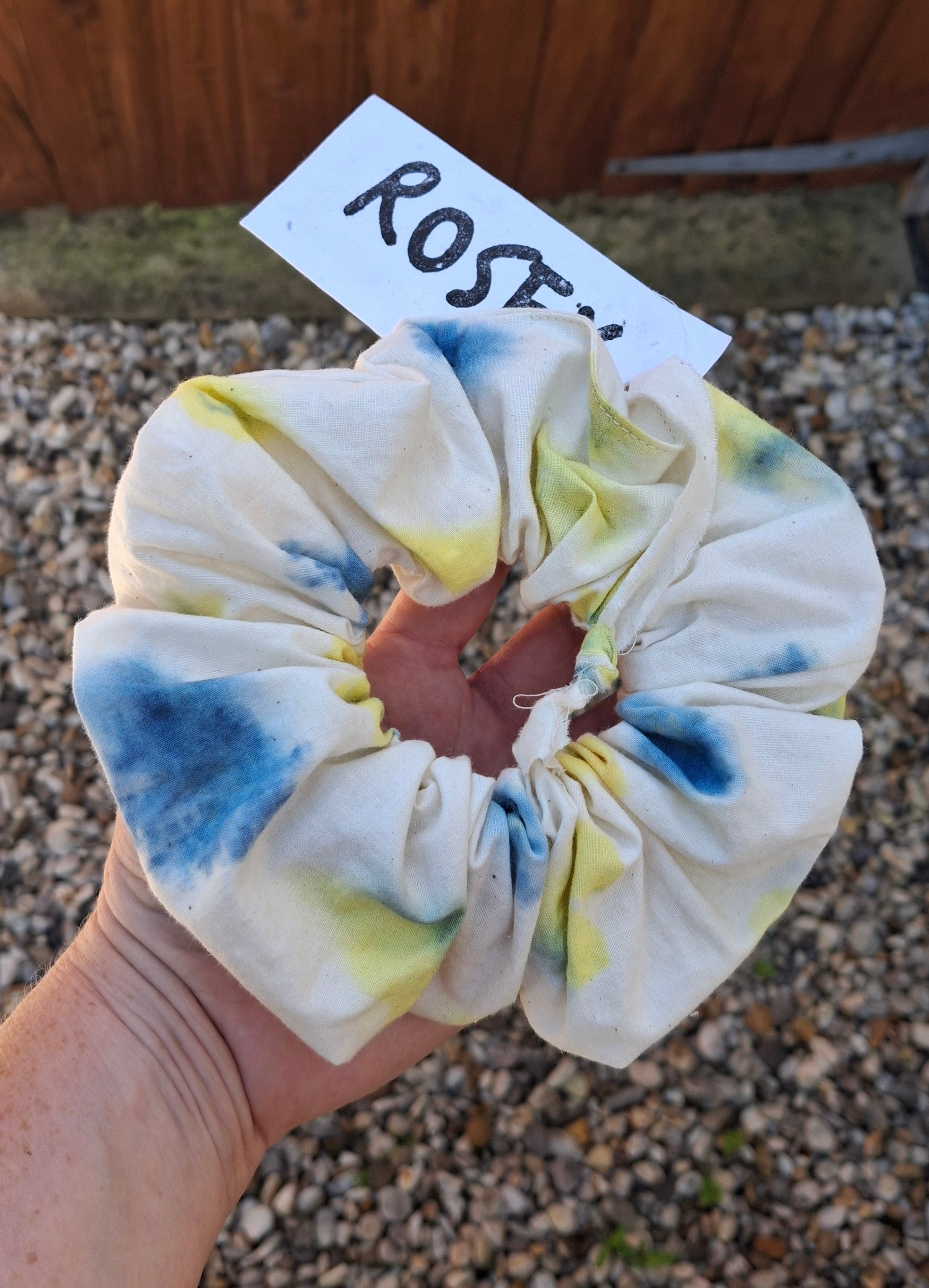 Naturally Dyed Scrunchie - Viola